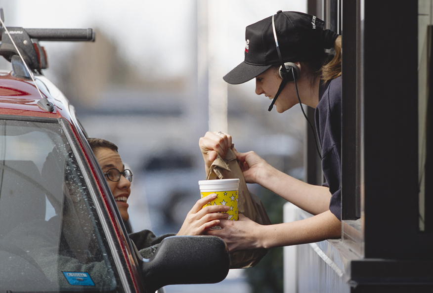 drive through window