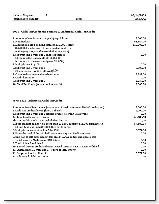 IRS Audit Letter 531-T - Sample 1