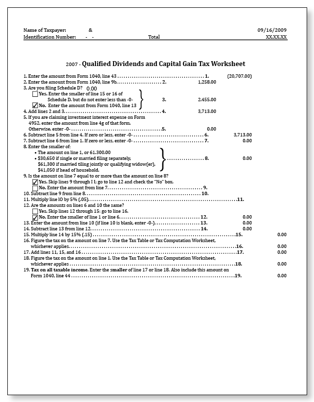 IRS Audit Letter 531-T - Sample 1