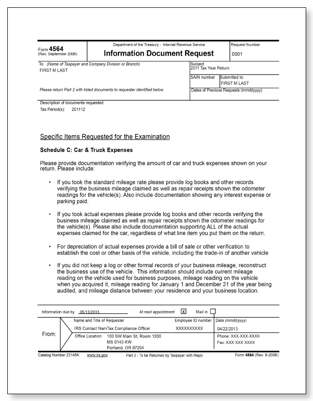 IRS Letter 2202 - Sample 1