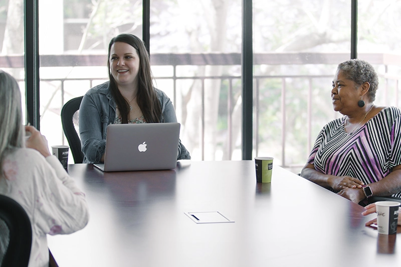 Team Members in Conference Room