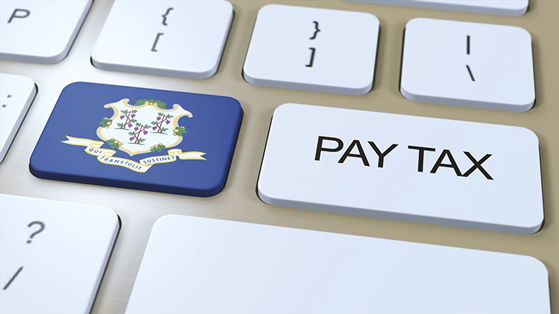 Handcuffs laying on a 1040 form