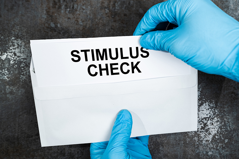 images of stimulus check envelope